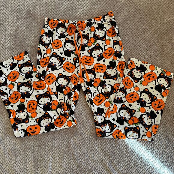 Halloween Sanrio Hello Kitty Pajama Pants - Picture 6 of 7